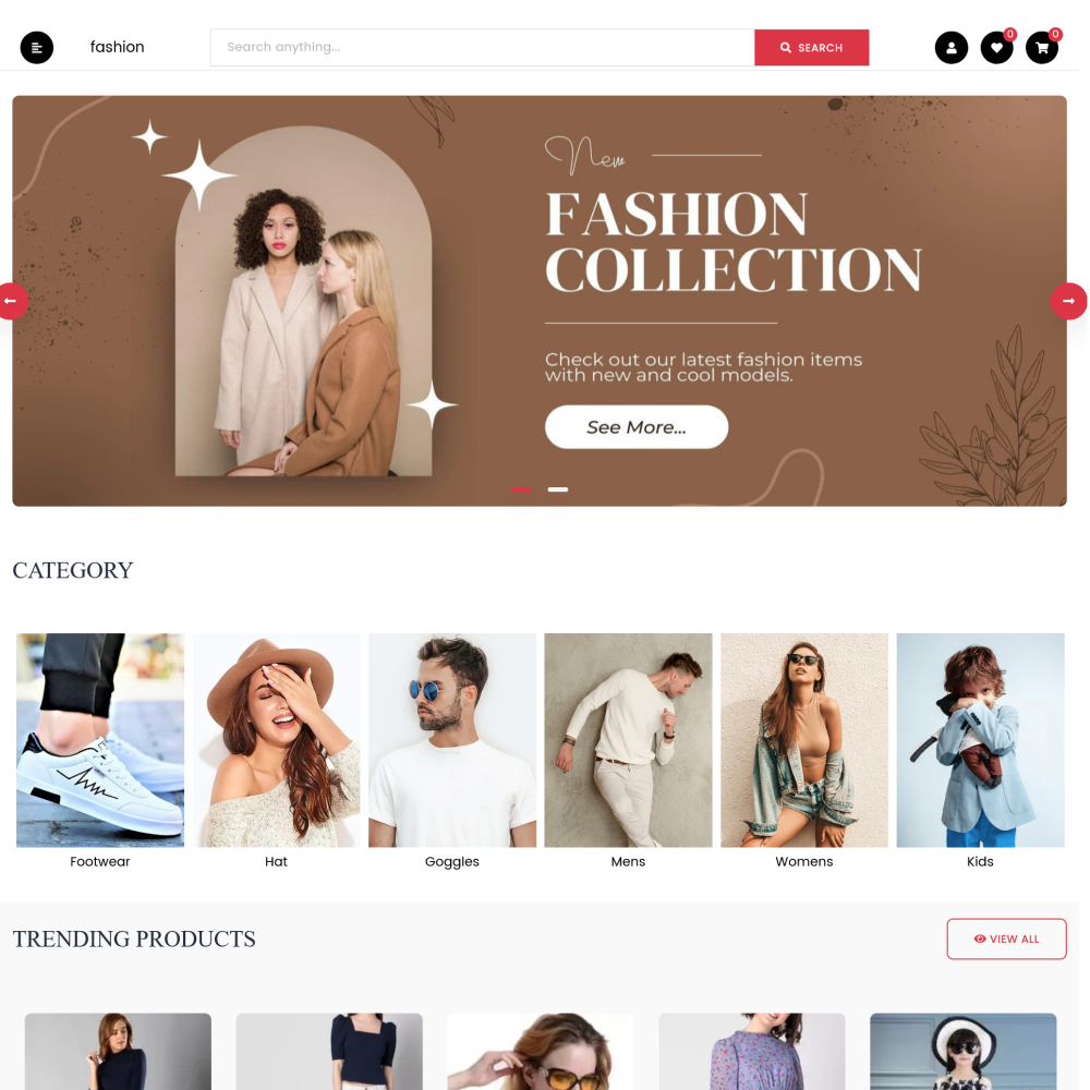 Fashion theme